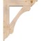 Ekena Millwork Legacy Traditional Smooth Bracket w/ Offset Brace, Douglas Fir, 7 1/2"W x 32"D x 38"H BKT0806X32X38LEC01SDF - alternate 4